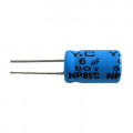 6uf 50v Non-Polar Electrolytic Capacitor Radial Leads
